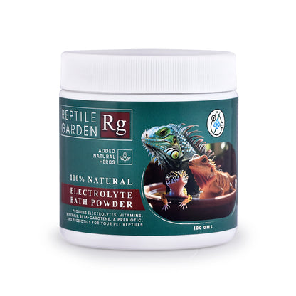 Reptile Garden Lizard And Dragon Electrolyte Bath Powder