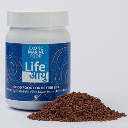 Life Aayu Exotic Marine Premium Fish Food 70g