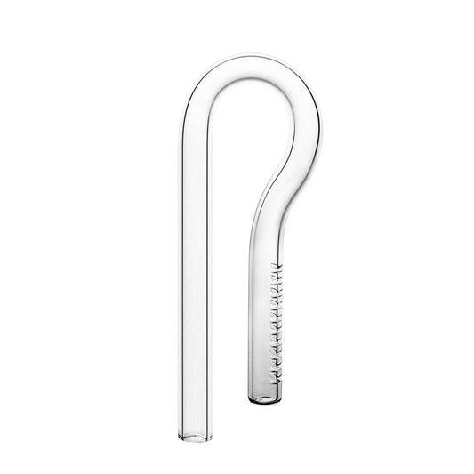 Greenosis Glass Curved Inlet Lily Pipe (GLS01-D)