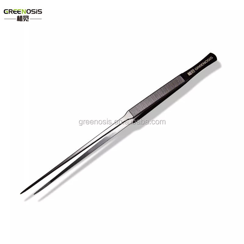 Greenosis Black Straight Tweezer (25cm)