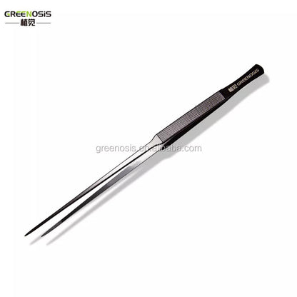 Greenosis Black Straight Tweezer (25cm)