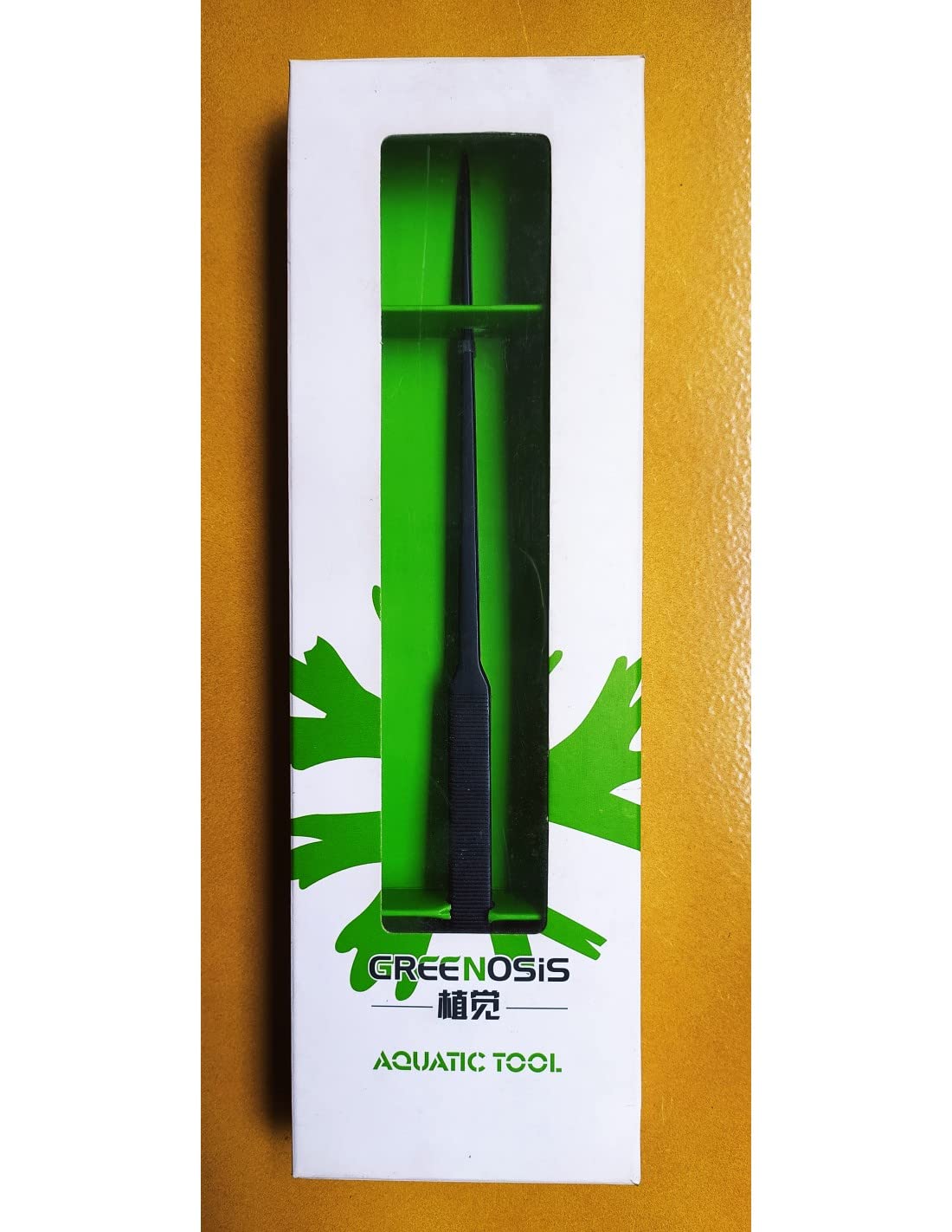 Greenosis Black Straight Tweezer (25cm)