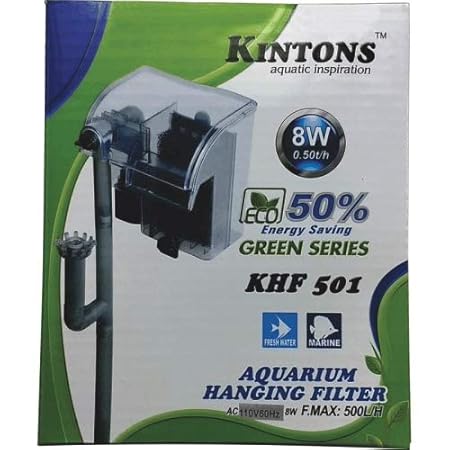 Kintons KHF Series Slim Aquarium | Fish Tank Hanging Filters