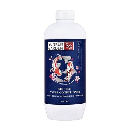 Sunken Garden Koi Fish Water Conditioner – pH Balance • Chlorine Removal • Bacteria Boost • Digestive Support | For Indian Koi & Pond Water