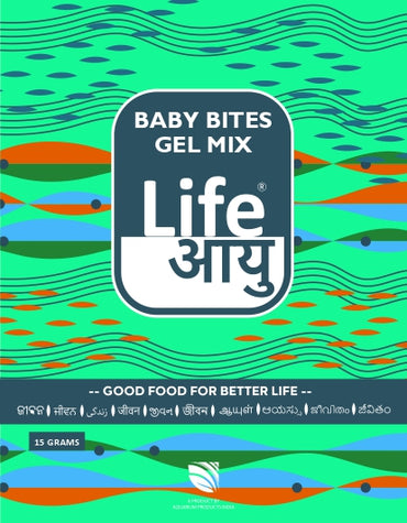 Life Aayu Baby Bites Gel Mix 15gm (front page)