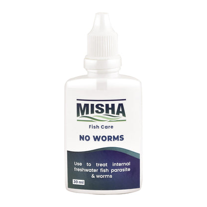 Misha No Worms 30ml – Effective Fish Parasite Treatment