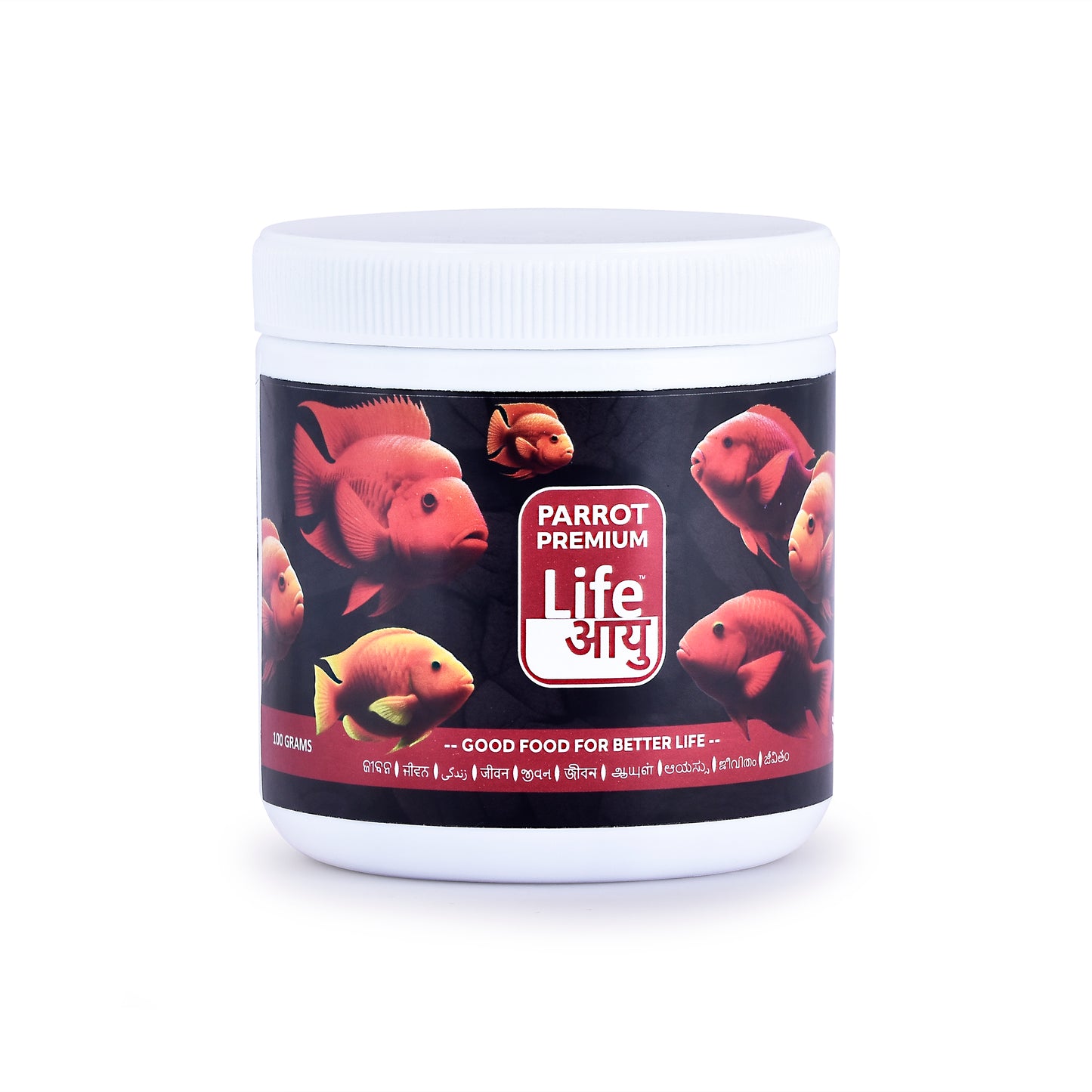 Life Aayu Parrot Premium fish food