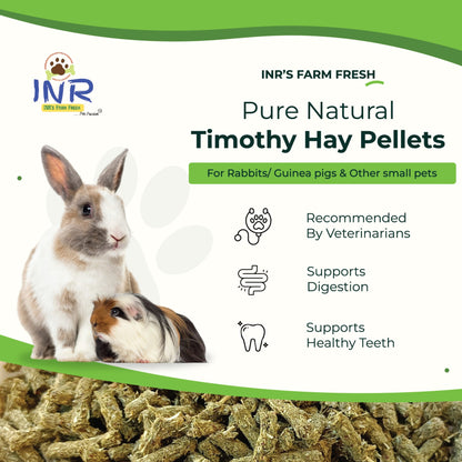 Pure & Natural Timothy Hay Pellets for Guinea Pigs