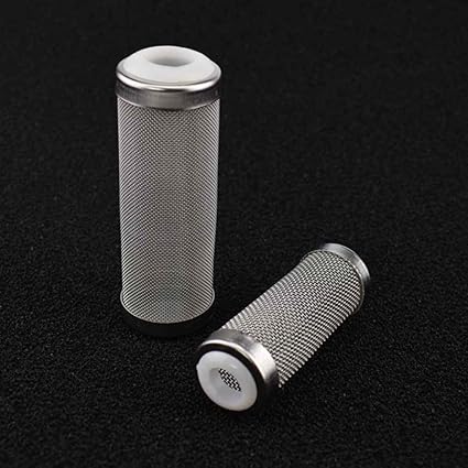 Rabott 12mm 16mm Stainless Steel Filter Mesh Shrimp Nets Aquarium Shrimp Guard for Fish Tank
