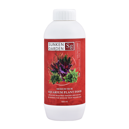 Sunken Garden Red – Fertilizer for Red Aquatic Plants. Bring Out the Bold. Feed the Red.
