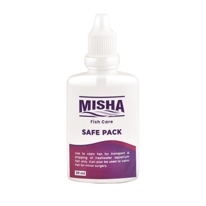 Misha Safe Pack 30ml – Fish Transport & Calming Solution