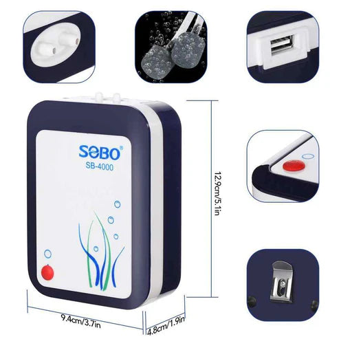 Air pump SOBO SB-228 Mini AC/DC