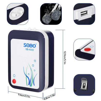 Air pump SOBO SB-228 Mini AC/DC
