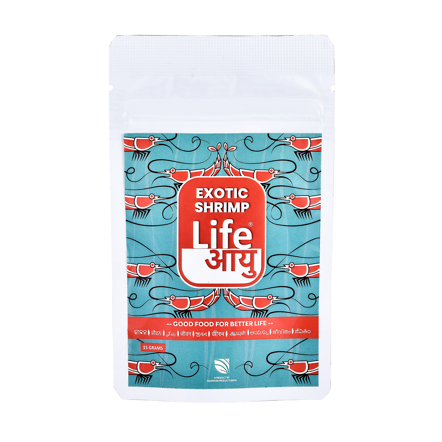 Life Aayu Shrimp Exotic Food 15g - Best Growth & Breeding