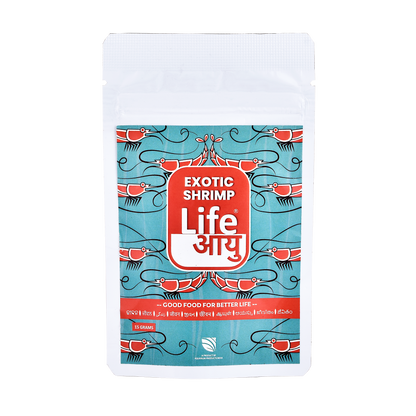 Life Aayu Shrimp Exotic Food 15g - Best Growth & Breeding
