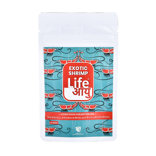 Life Aayu Shrimp Exotic Food 15g - Best Growth & Breeding
