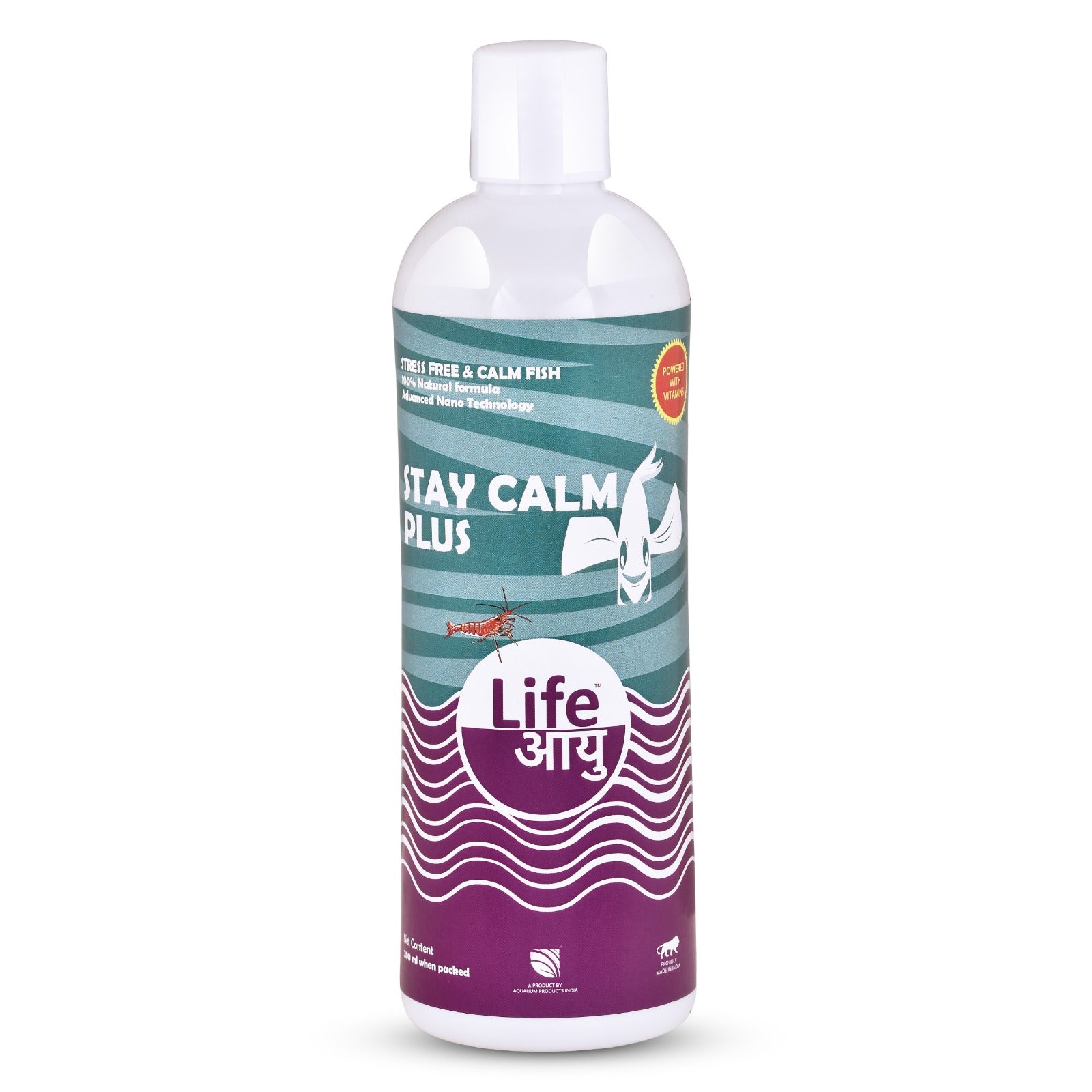 Life Aayuh Stay Calm Plus 200ml -Stress Free & Calm Fish.