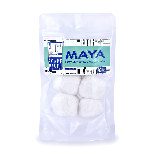 Maya Instant Sticking Cotton - for Aquarium Hardscaping