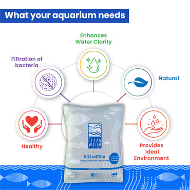 Tcws सम्प मीडिया 2L/ 1KG जलीय आनंद के लिए प्राकृतिक पत्थर निस्पंदन