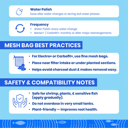 TCWS वाटर केयर 4+ : एक्वेरियम के लिए आसान जल उपचार