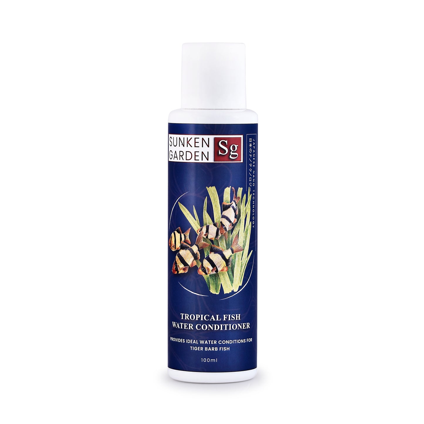 Sunken Garden Tropical Fish Water Conditioner 200 ml only + Sunken Garden 100 ml Anti Chlorine Free