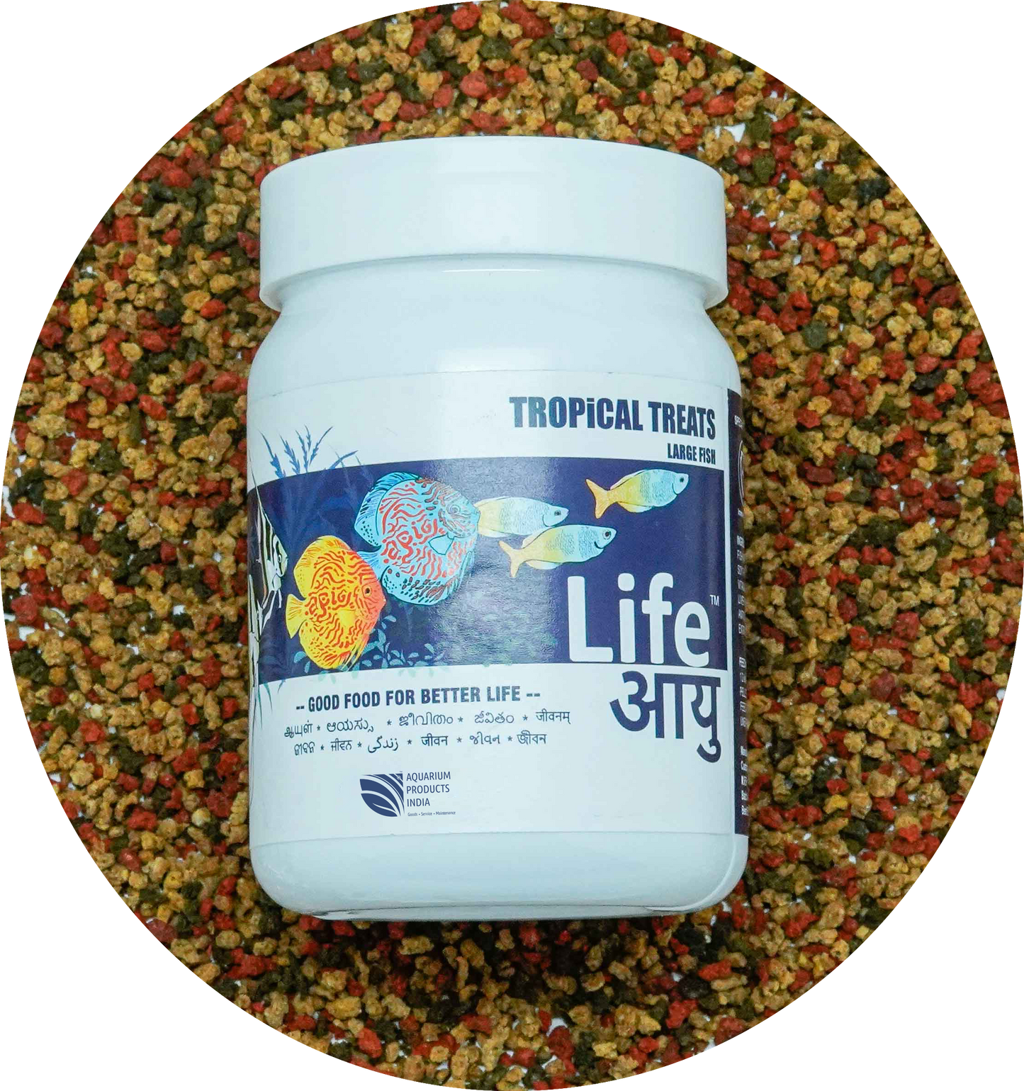 Life Aayu Tropical Treats Fish Food 70gm