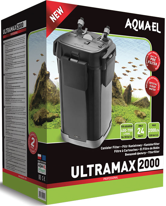 Aquael Ultramax External Canister Filters for Aquariums | Fish Tanks