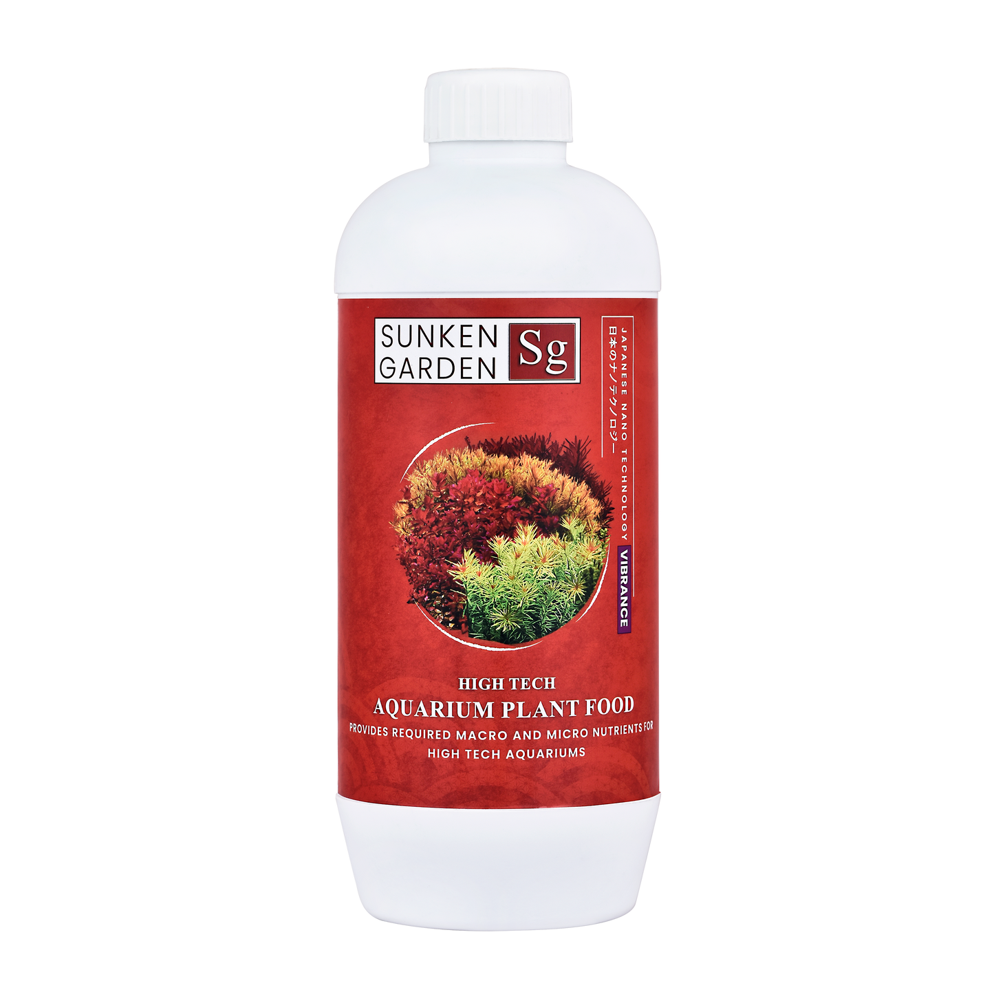 Sunken Garden Vibrance – Dutch-Style Aquarium Fertilizer | All-in-One Formula for Bushy Plant Growth | CO₂ & Non-CO₂ Compatible