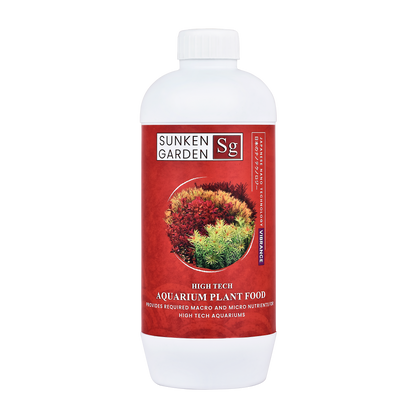 Sunken Garden Vibrance – Dutch-Style Aquarium Fertilizer | All-in-One Formula for Bushy Plant Growth | CO₂ & Non-CO₂ Compatible