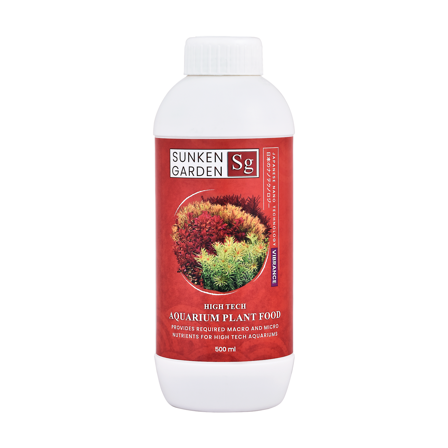 Sunken Garden Vibrance – Dutch-Style Aquarium Fertilizer | All-in-One Formula for Bushy Plant Growth | CO₂ & Non-CO₂ Compatible