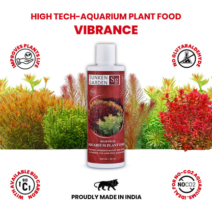 aquatic plant fertilizer for high tech Sunken Garden Vibrance – Dutch-Style Aquarium Fertilizer