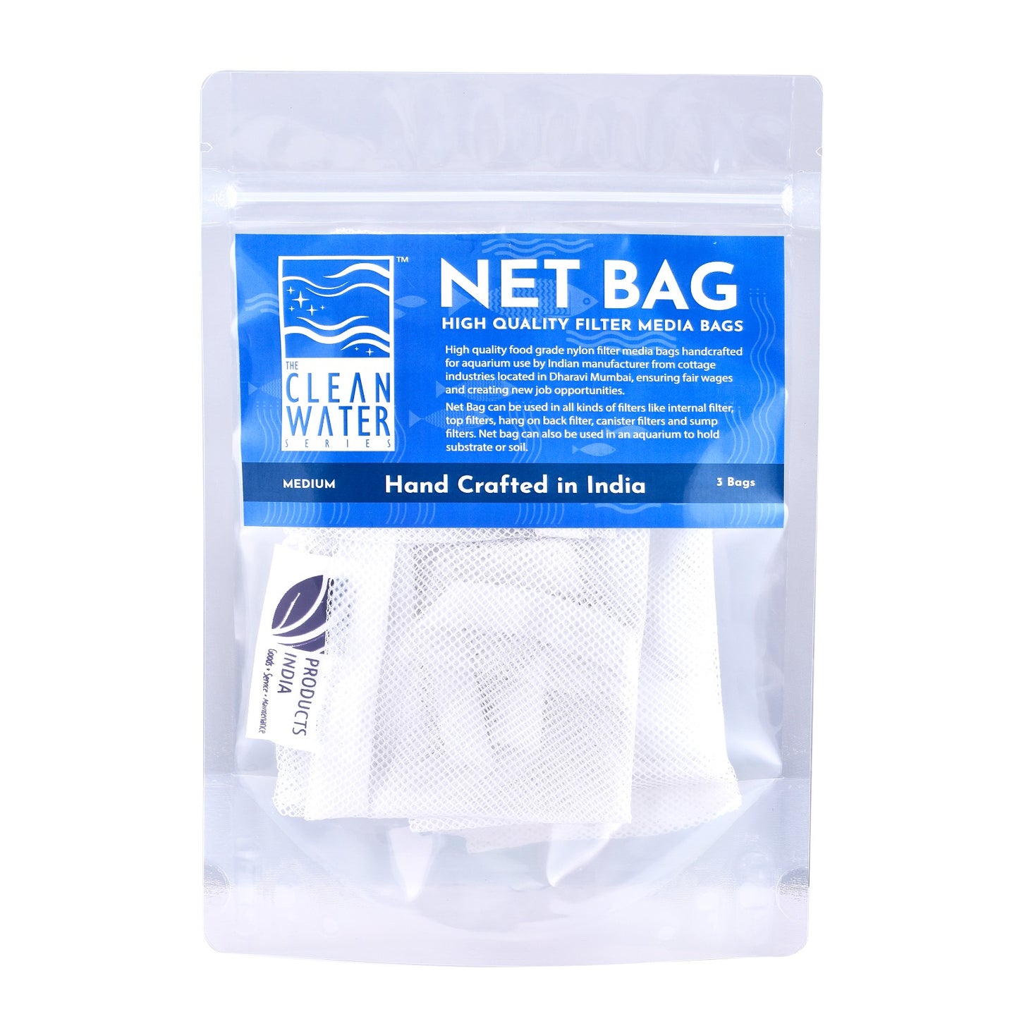 Tcws Net Bags Medium  ( pack of 3 )