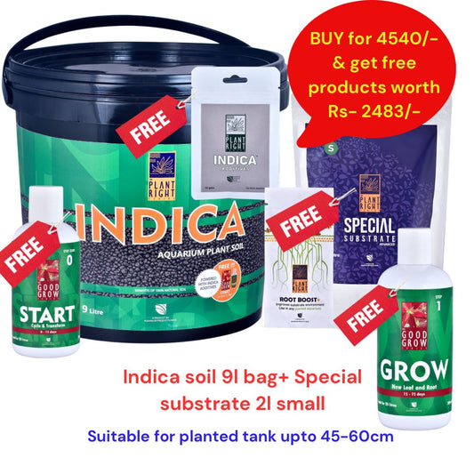 Indica Aqua Soil Combo Pack 9L