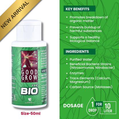 The Good Grow Series BIO 50ml - Promotes Healthy Aquarium Ecosystem