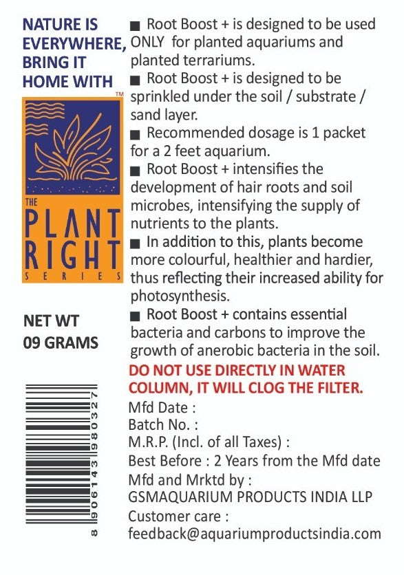 The Plant Right Series (TPRS) Root Boost + – Enhance Plant Growth and Root Development