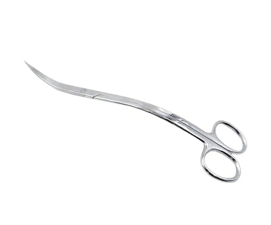 AQUARIUM STAINLESS STEEL CURVED WAVE SCISSORS FOR AQUARIUM AQUASCAPING