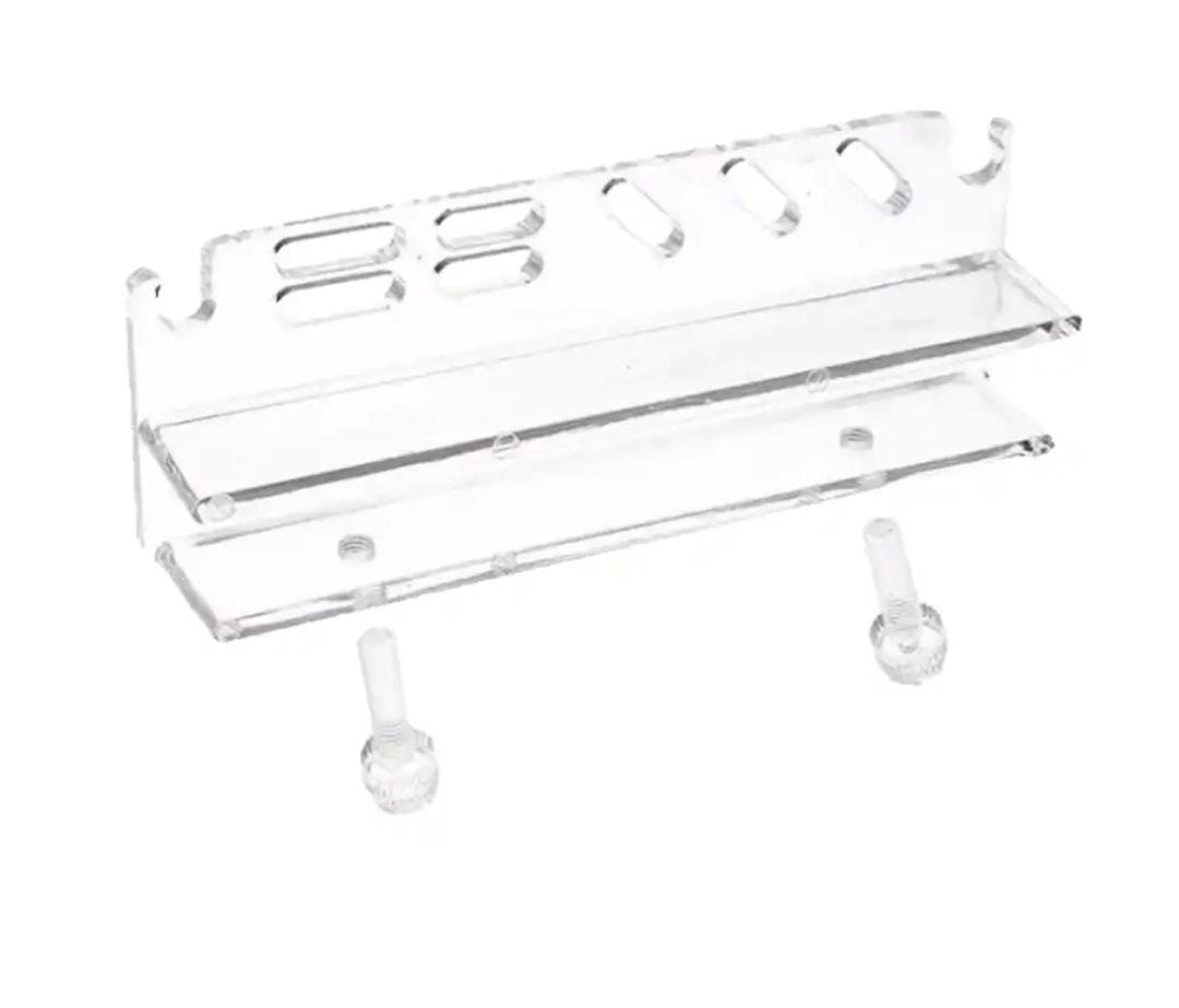 PLANTED AQUARIUM TOOL RACK, ACRYLIC, TRANSPARENT