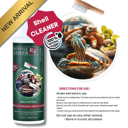 Turtle and Tortoise Shell Cleaner– Formula for Healthy Shell