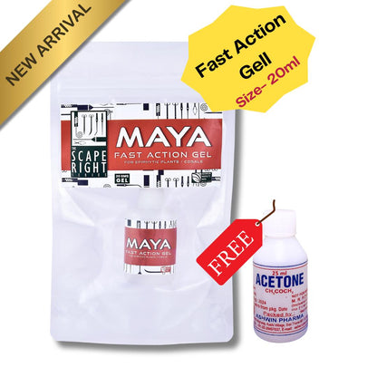 Maya Fast Action Gel for Plants - Instant Bonding for Aquatic Hardscapes