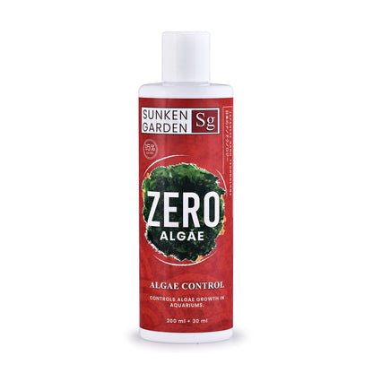 Sunken Garden Zero Algae Free 200ml only + Sunken Garden Bacter Tab Free