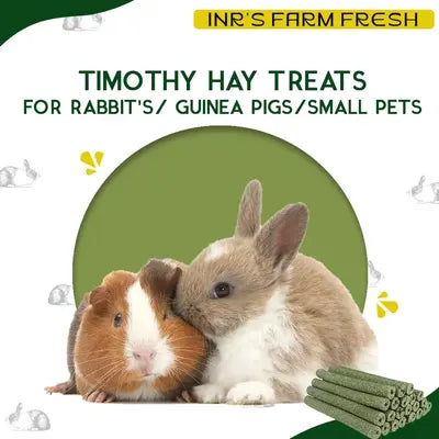 Timothy Hay Treat Sticks For Rabbits & Guinea Pigs ( Economy Packs Available )