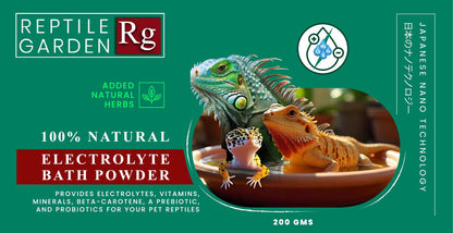 Reptile Garden Lizard And Dragon Electrolyte Bath Powder