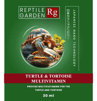 Reptile Garden Turtle and Tortoise Multivitamin 30ml – Complete Nutrition