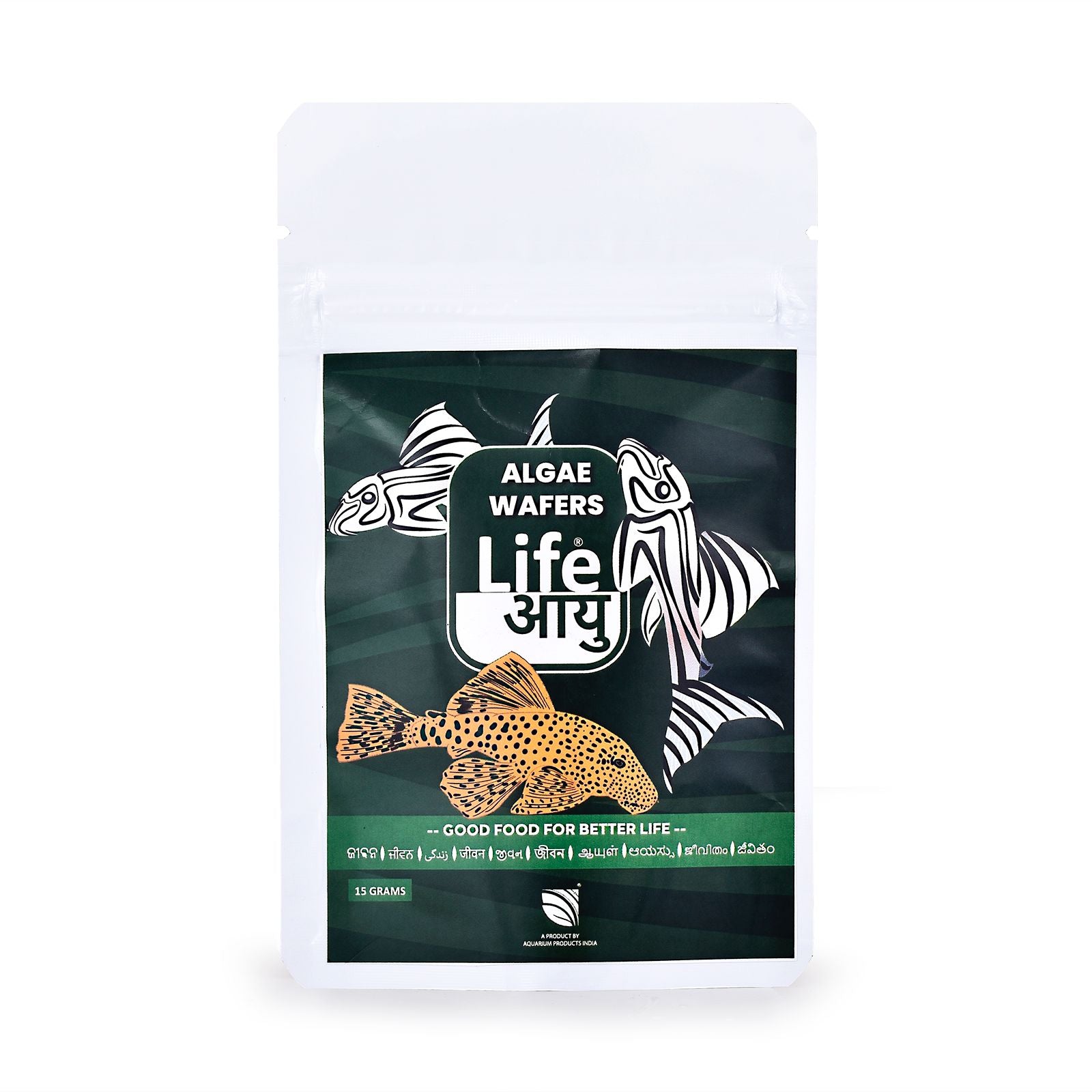 life aayu algae waffers 15gm pack