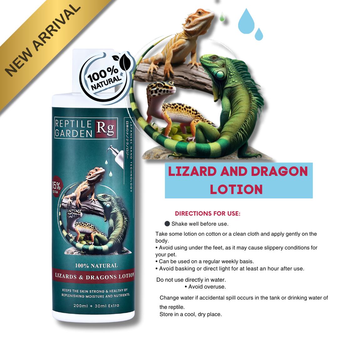 Reptile Garden Lizard & Dragon Lotion – Aquarium Products India